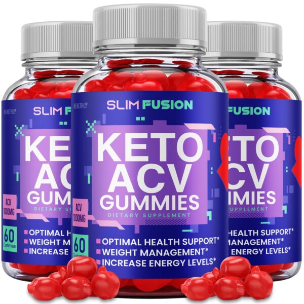 Slim Fusion ACV Keto Gummies – 180 Count – ChewSwift